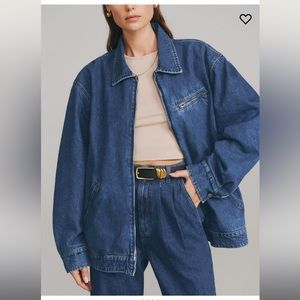 Womens bomber jacket Reformation NWOT